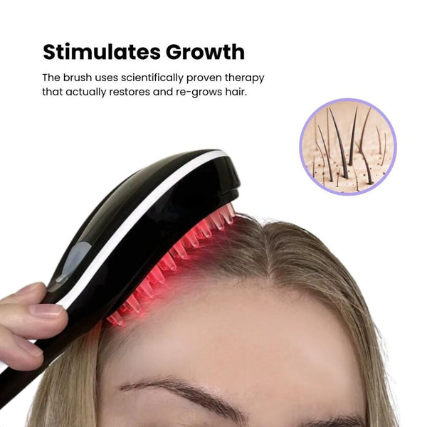 LED Hair Therapy Brush