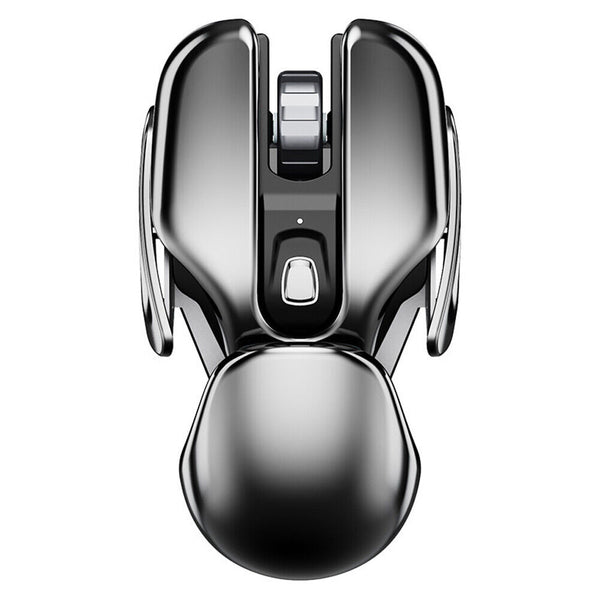 Wireless Ergonomic Metal Mouse